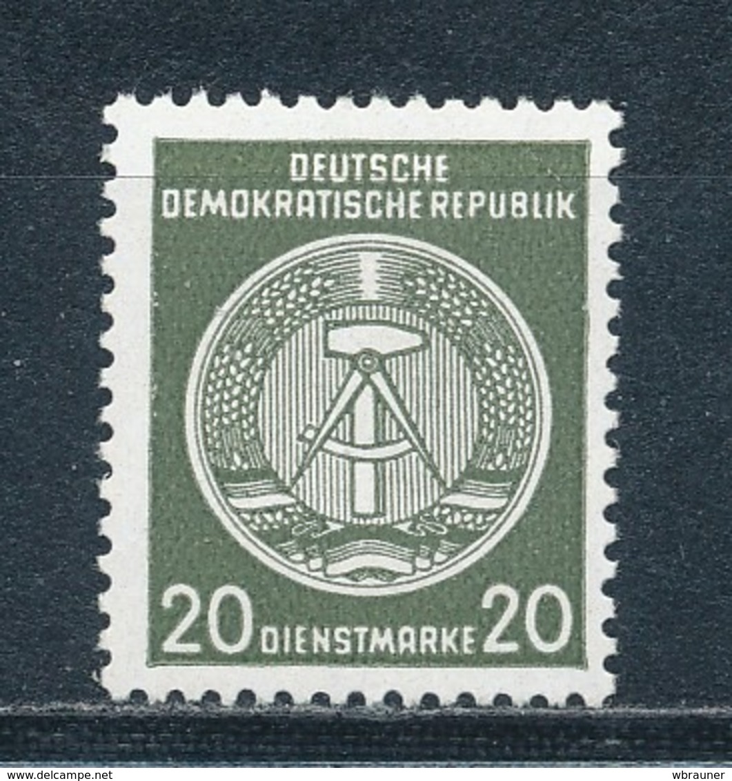 DDR Dienstmarken A 28 X XI ** Geprüft Weigelt Mi. 50,- - Sonstige & Ohne Zuordnung