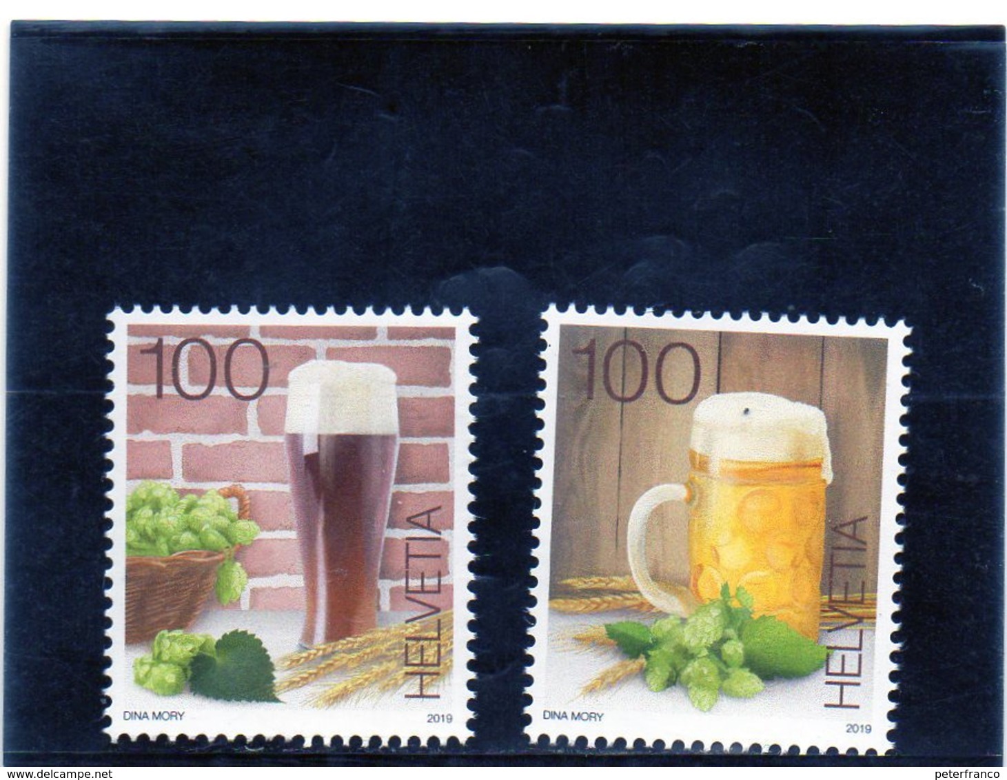 2019 Svizzera - La Birra - Unused Stamps