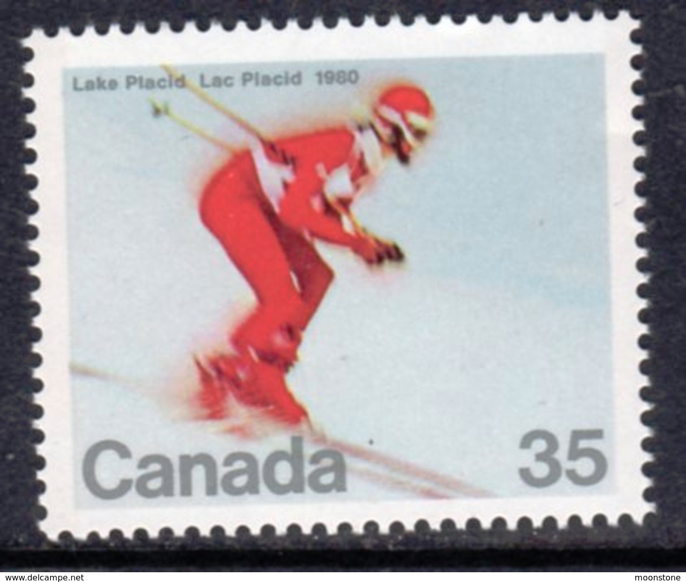 Canada 1980 Winter Olympic Games, Lake Placid, MNH, SG 970 - Unused Stamps