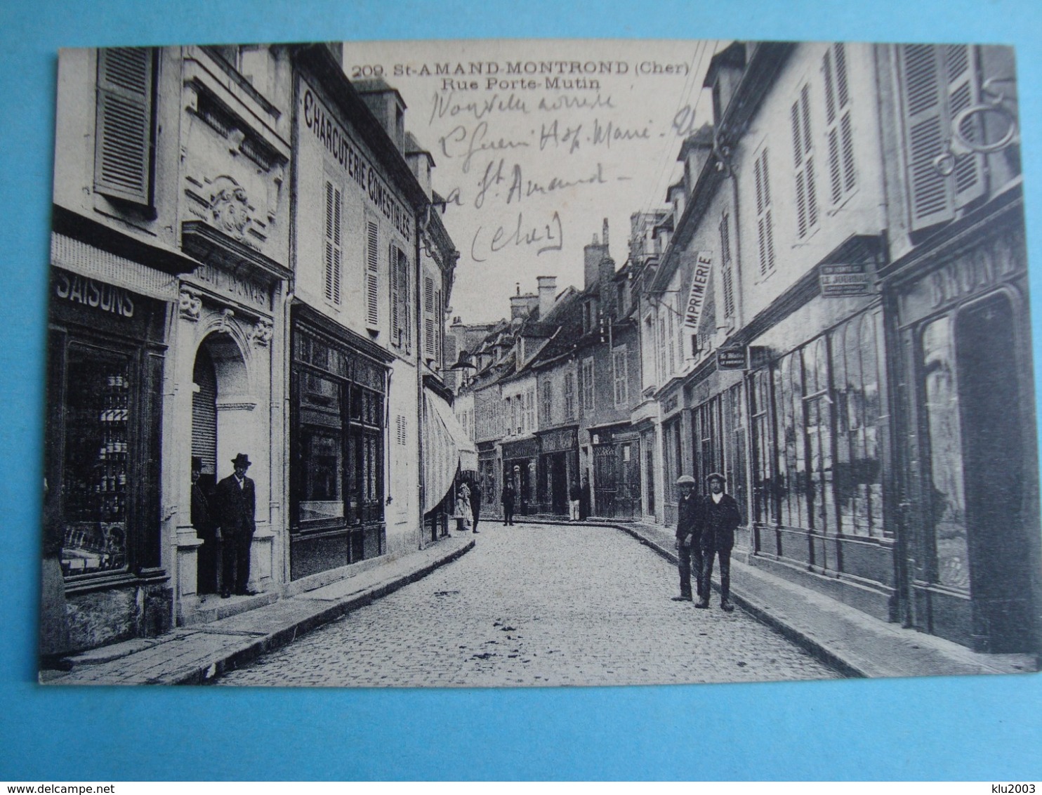 18 - Saint Amand Montrond - Rue Porte-Mutin - 1916 - Saint-Amand-Montrond