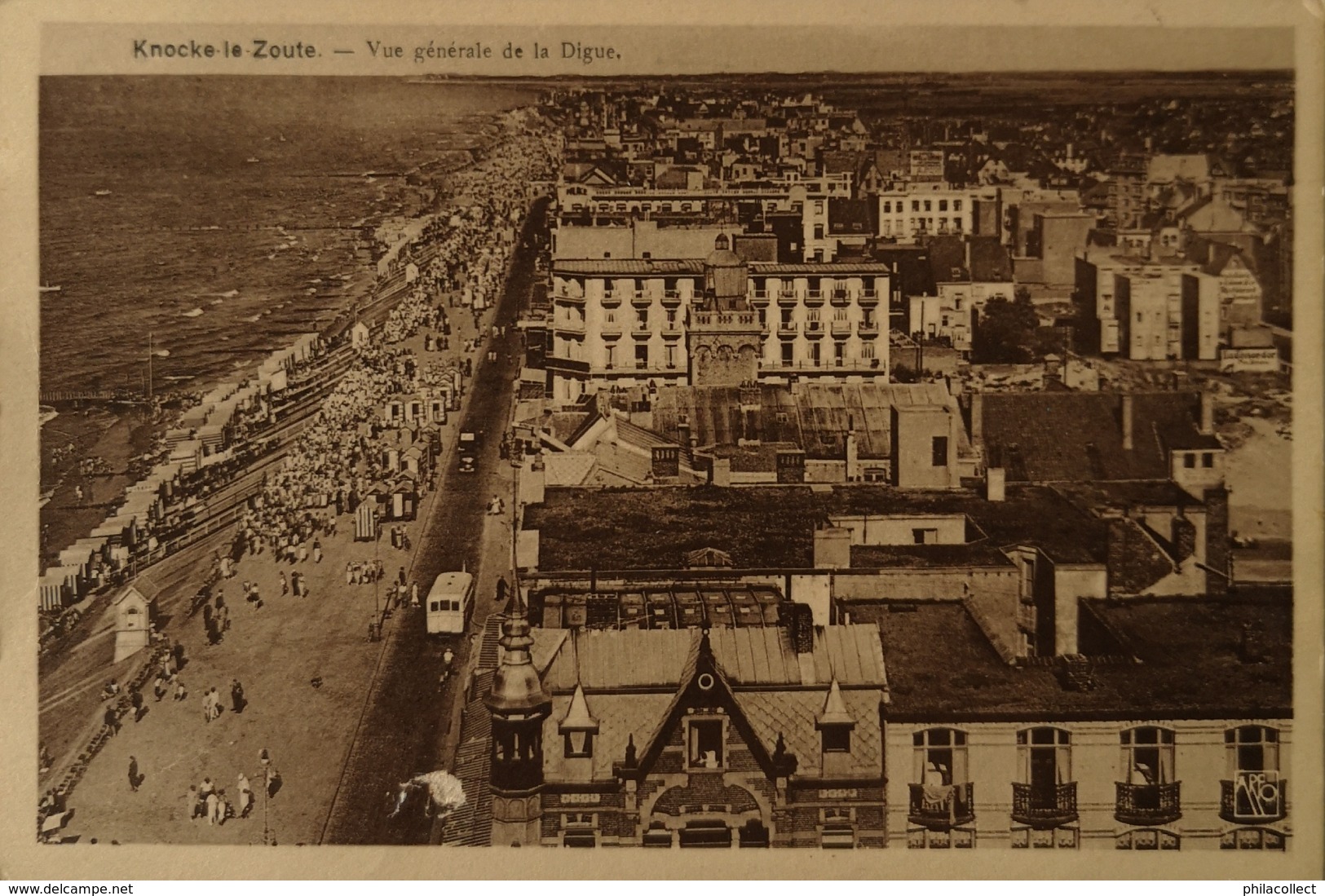 Knokke - Knocke // Vue Generale De La Digue (Niet Standaard - Deze Nog Niet Gezien) 19?? - Knokke