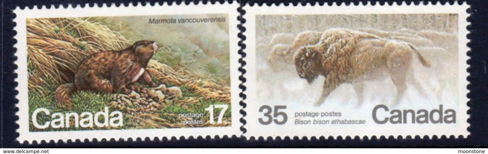 Canada 1981 Endangered Wildlife V Set Of 2, MNH, SG 1006/7 - Unused Stamps