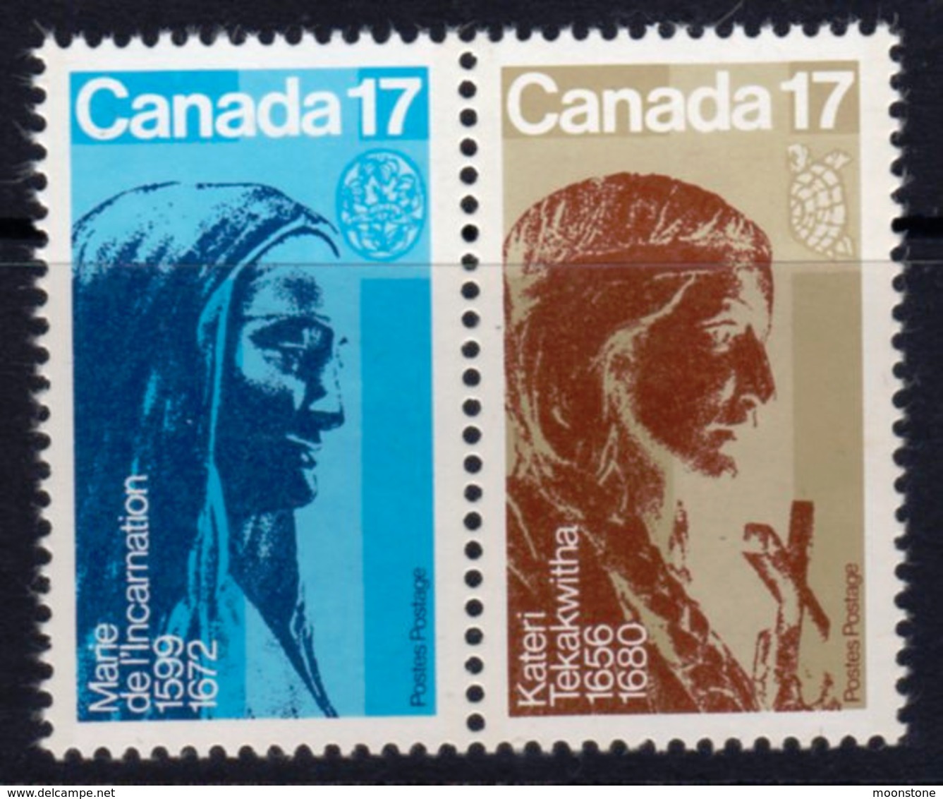 Canada 1981 Canadian Catholic Women Pair, MNH, SG 1008/9 - Unused Stamps