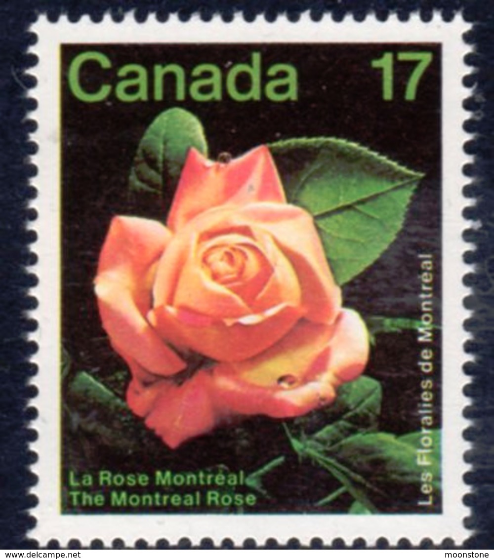 Canada 1981 Montreal Flower Show, MNH, SG 1019 - Unused Stamps