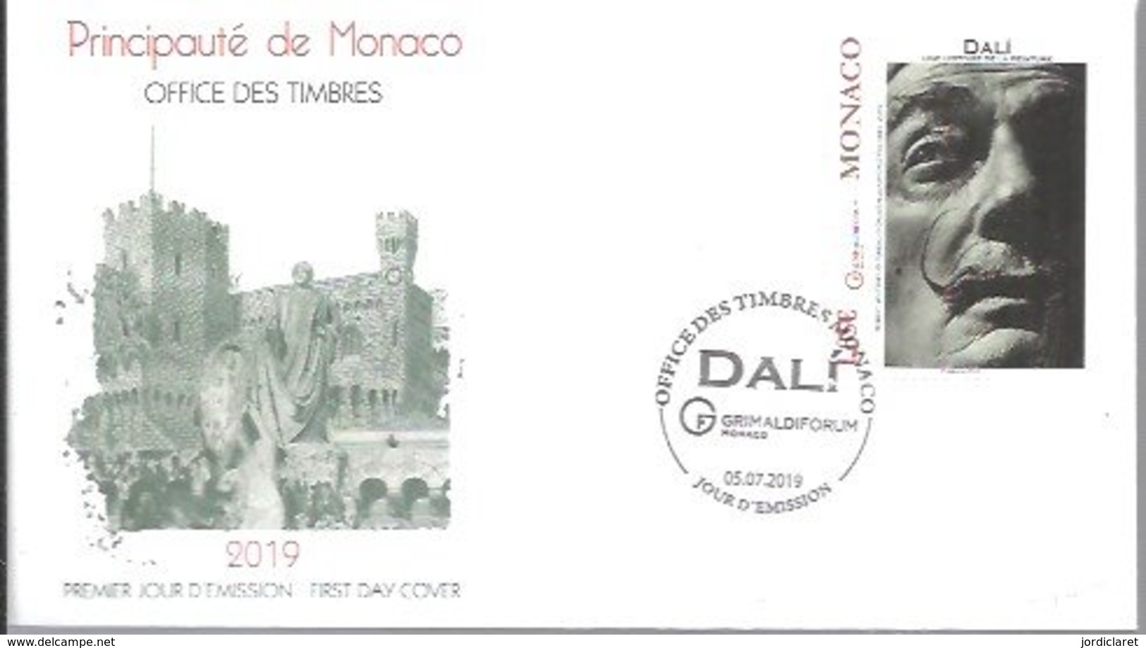 FDC MONACO DALI 2019 - Modern