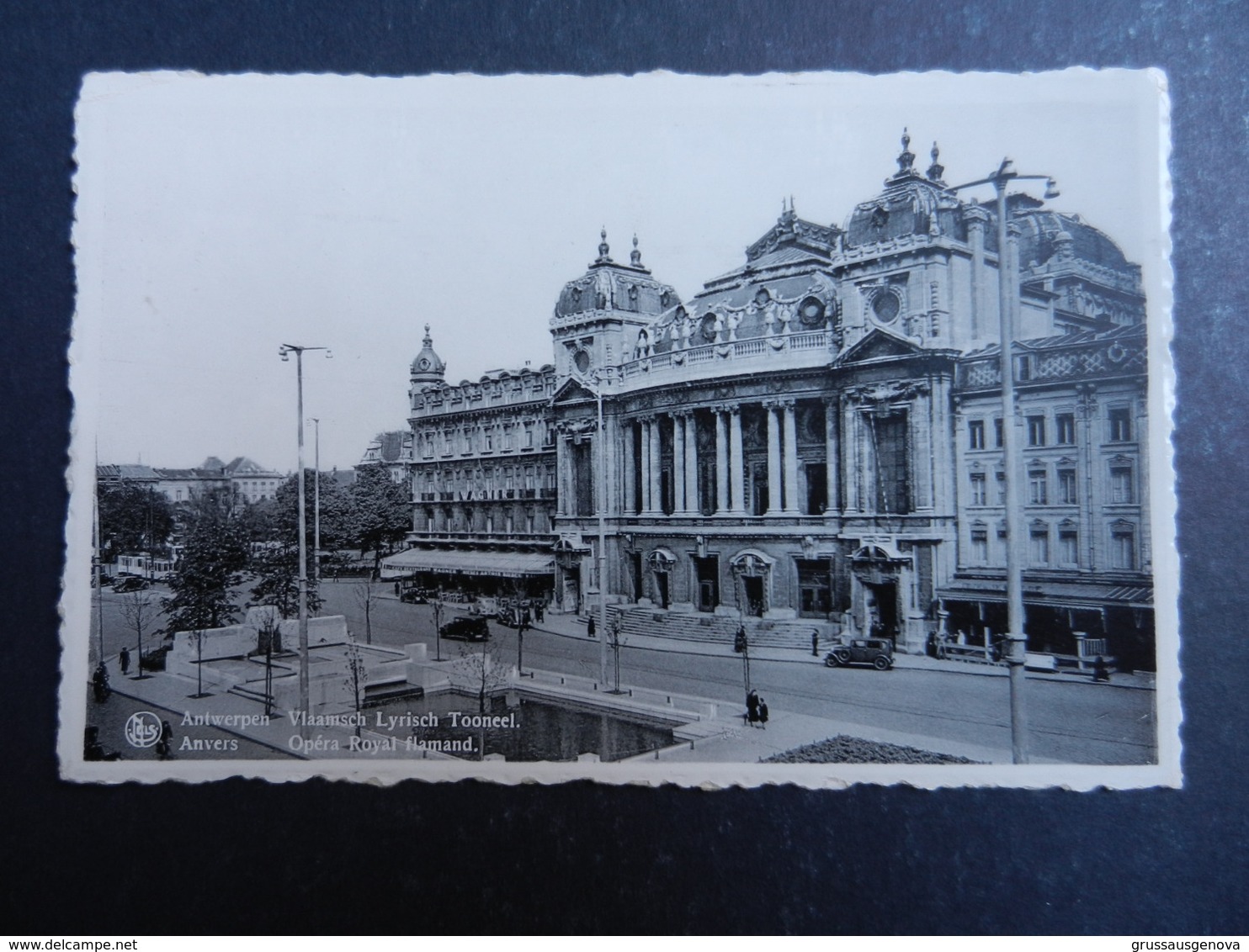 19976) ANVERS ANTWERPEN OPERA ROYAL FLAMAND VLAAMISCHE OPERA VIAGGIATA 1952 - Antwerpen