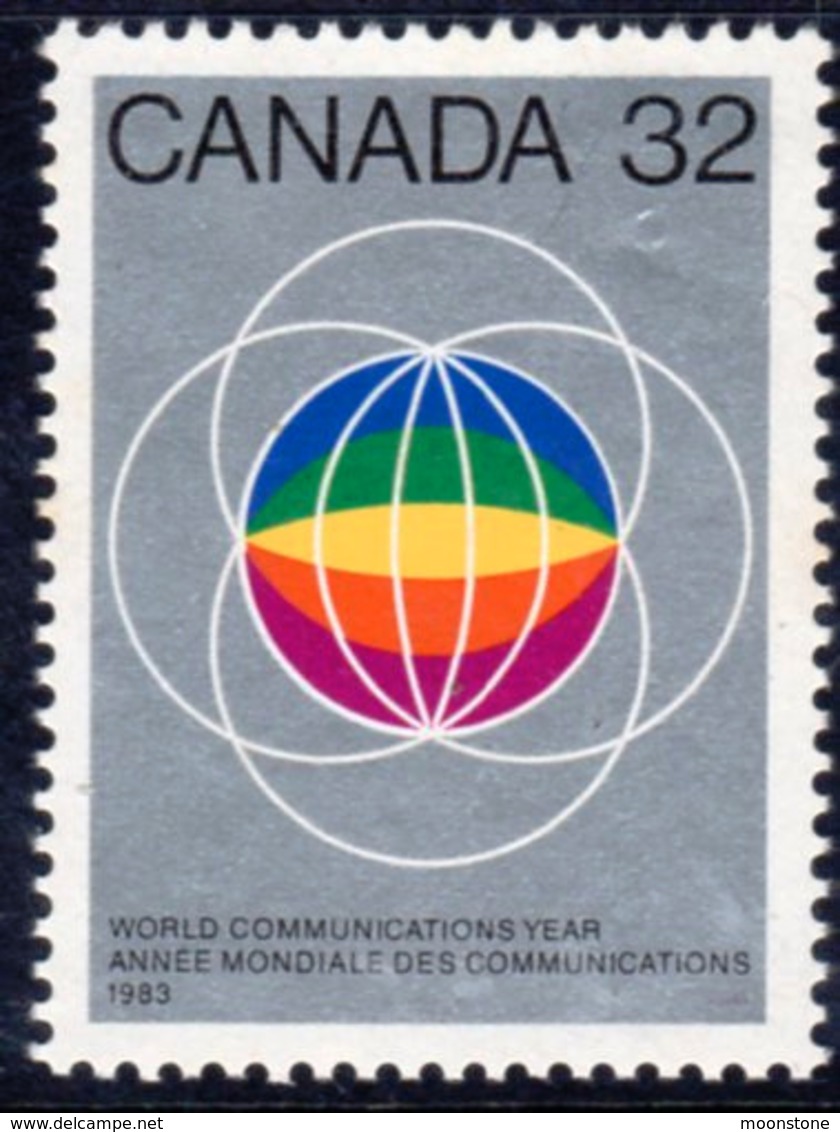 Canada 1983 World Communications Year, MNH, SG 1083 - Unused Stamps