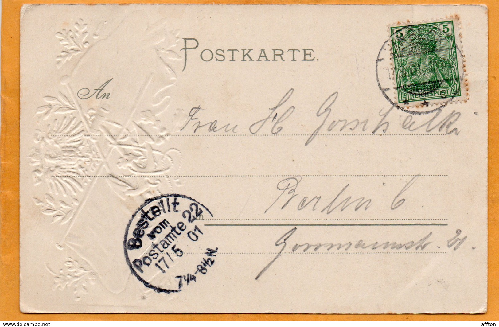 Einbeck Germany 1901 Postcard - Einbeck