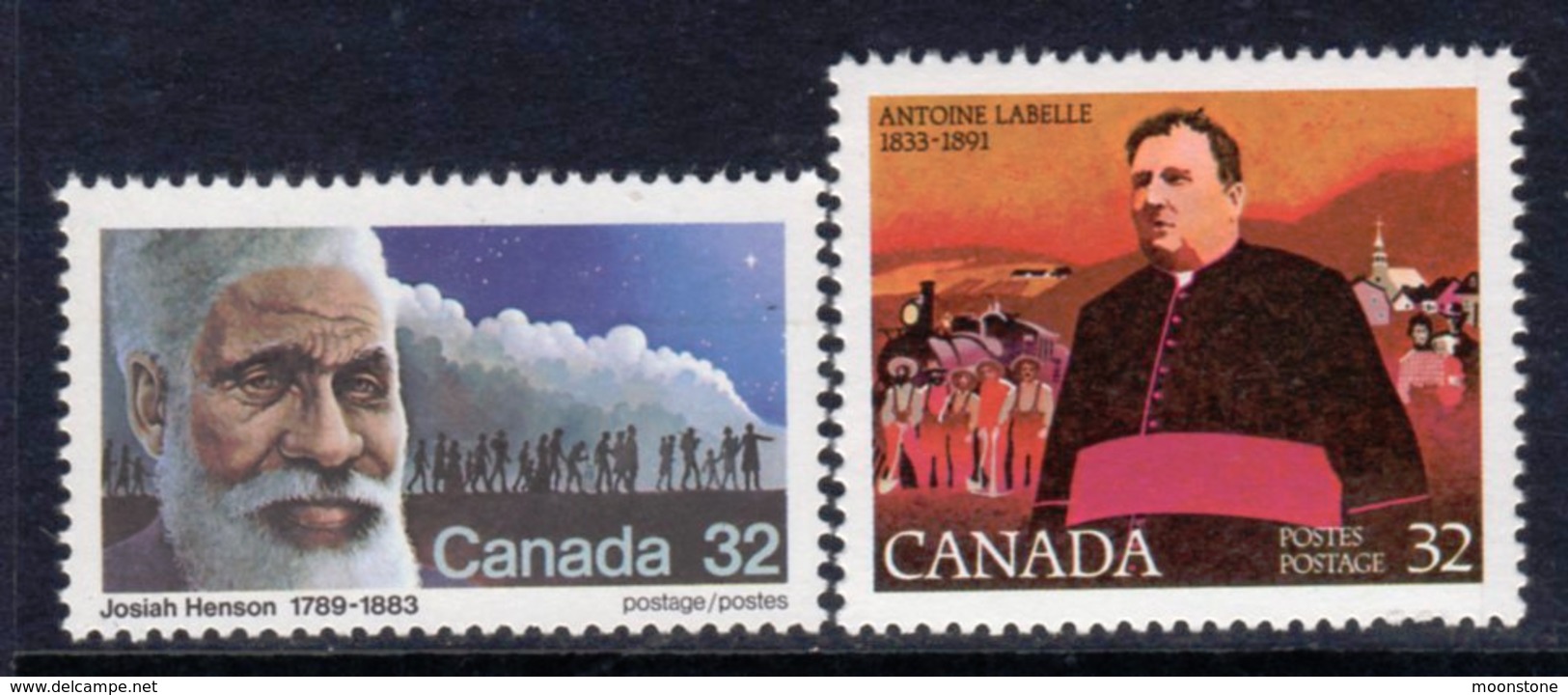 Canada 1983 19th Century Social Reformers Set Of 2, MNH, SG 1104/5 - Unused Stamps