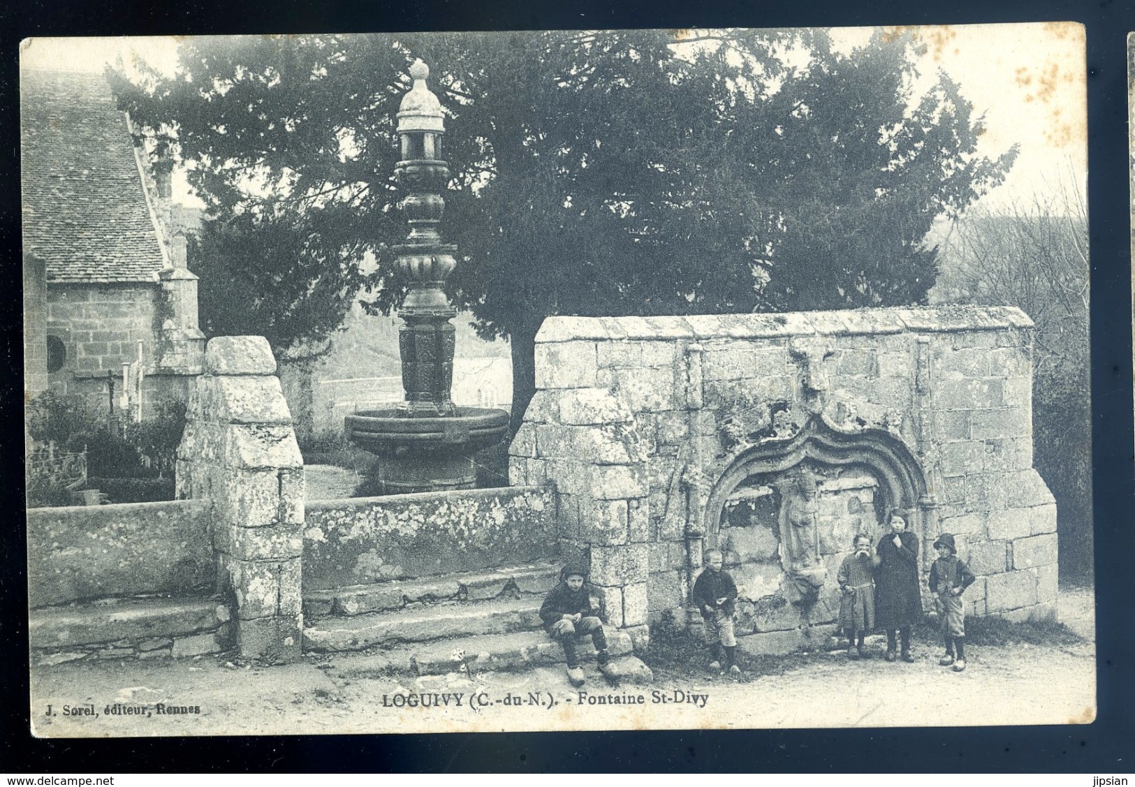 Cpa Du 22  Loguivy Fontaine St Divy   -- Près Lannion   JM34 - Lannion