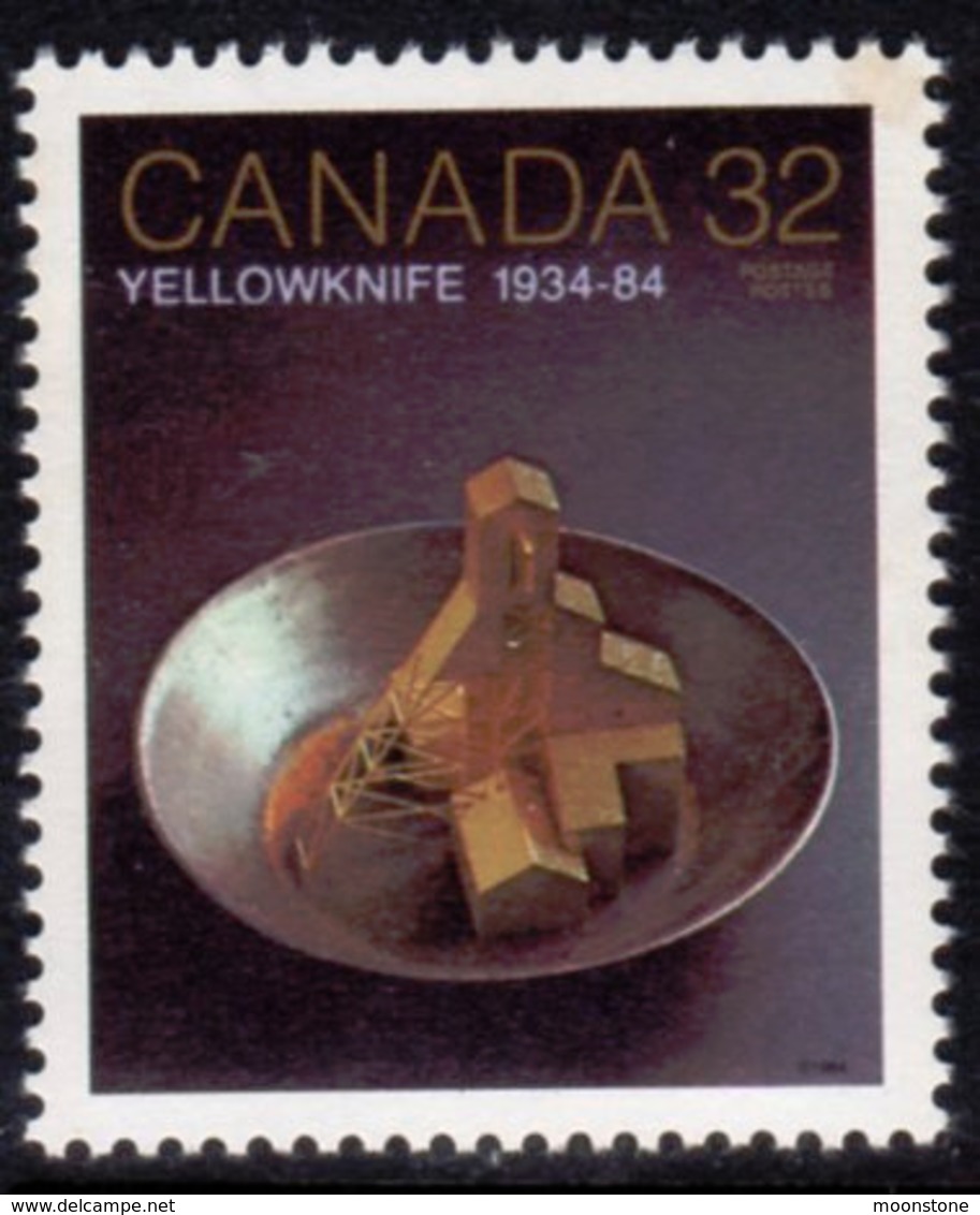 Canada 1984 50th Anniversary Of Yellowknife, MNH, SG 1116 - Unused Stamps