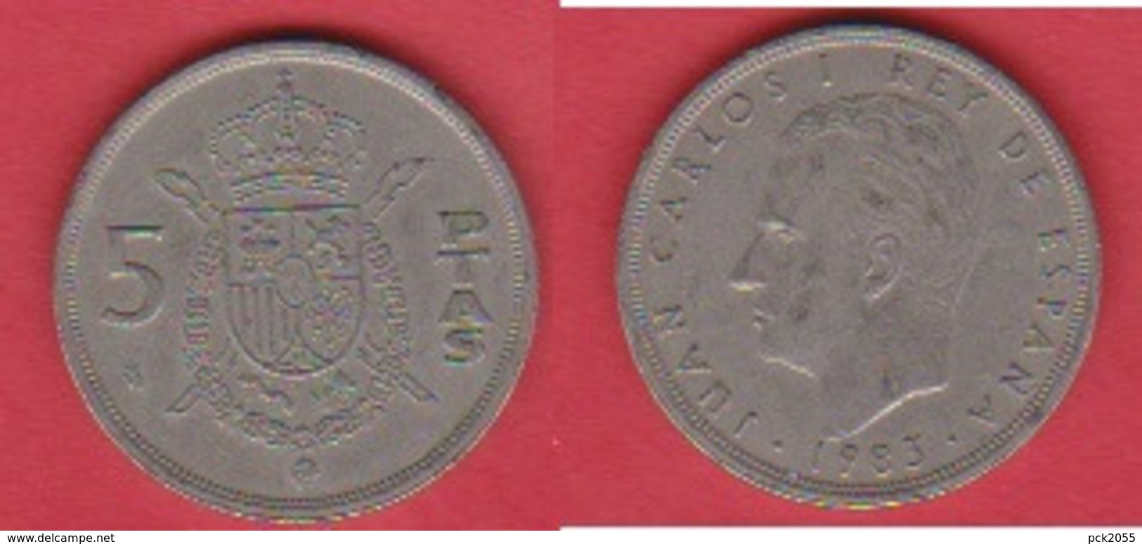 Spanien 5 Pesetas K-N 1983 Schön Nr.53,KM Nr.823 - 5 Pesetas