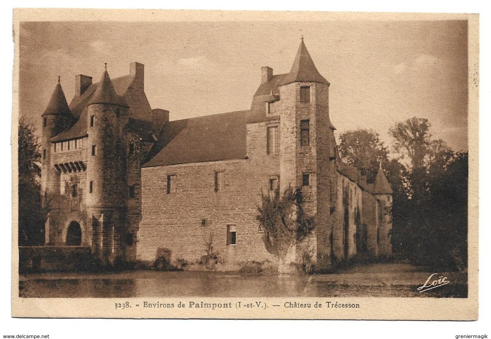 35 Environs De Paimpont - Château De Trécesson - Autres & Non Classés