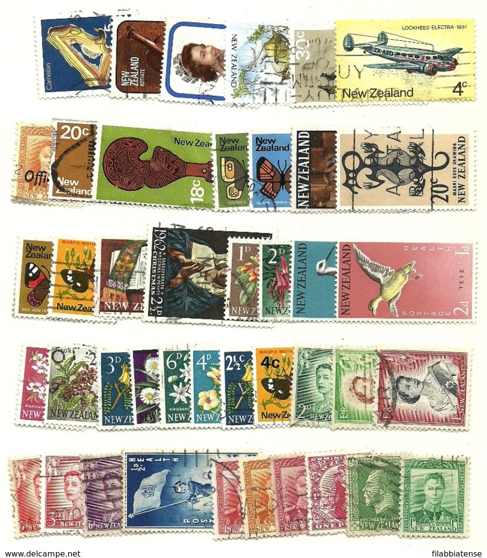 Nuova Zelanda - Lotto Francobolli - Collections, Lots & Séries