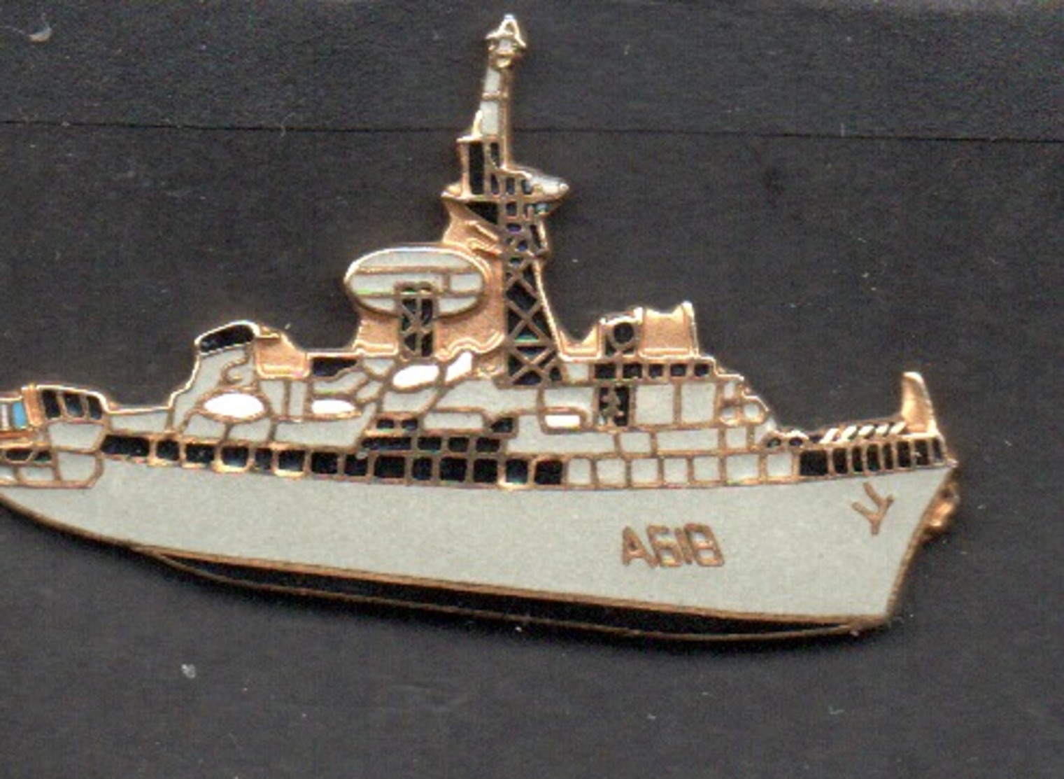 PIN'S Marine Nationale BSS RANCE - Posta Marittima