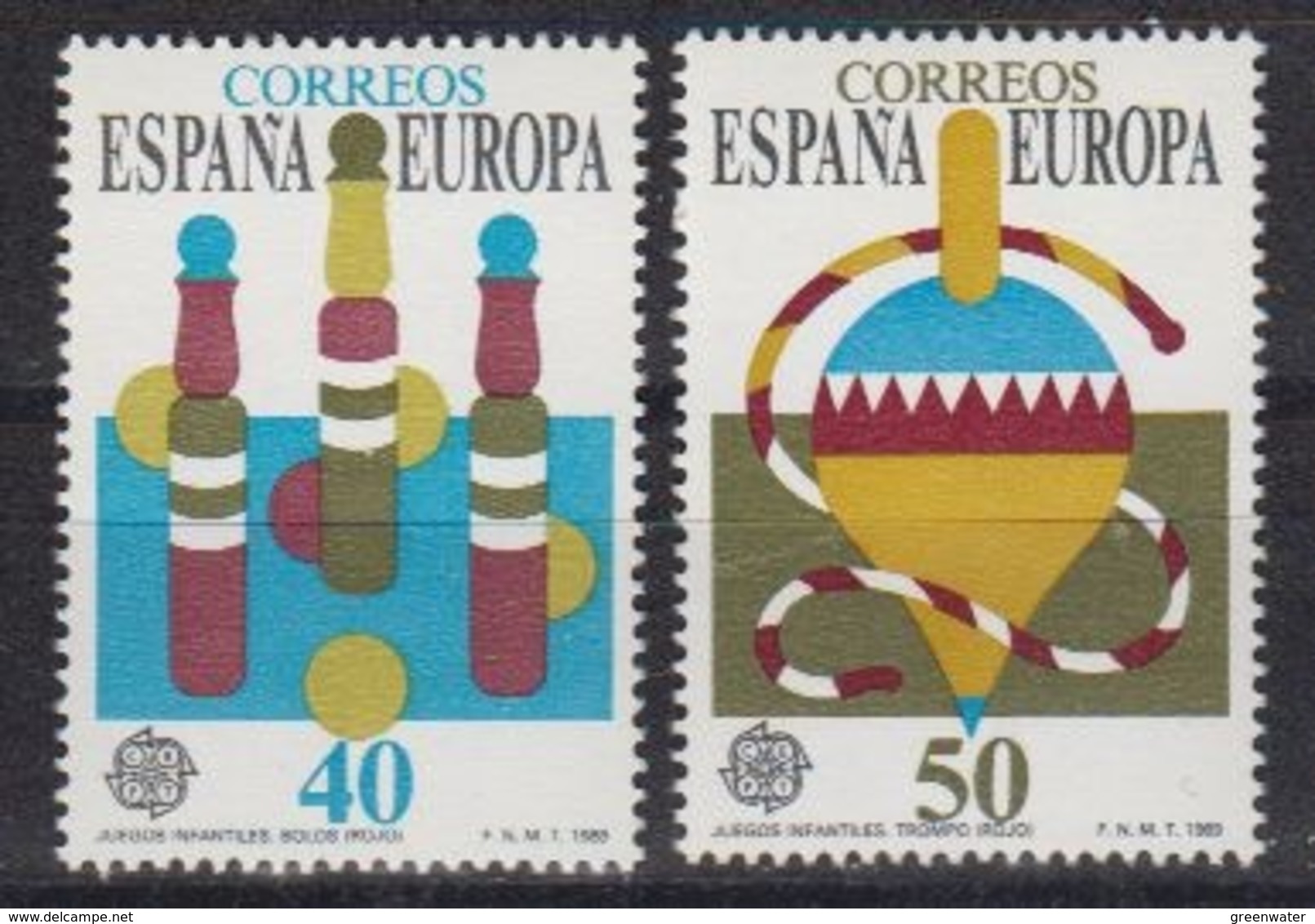 Europa Cept 1989 Spain 2v ** Mnh (44578L) - 1989