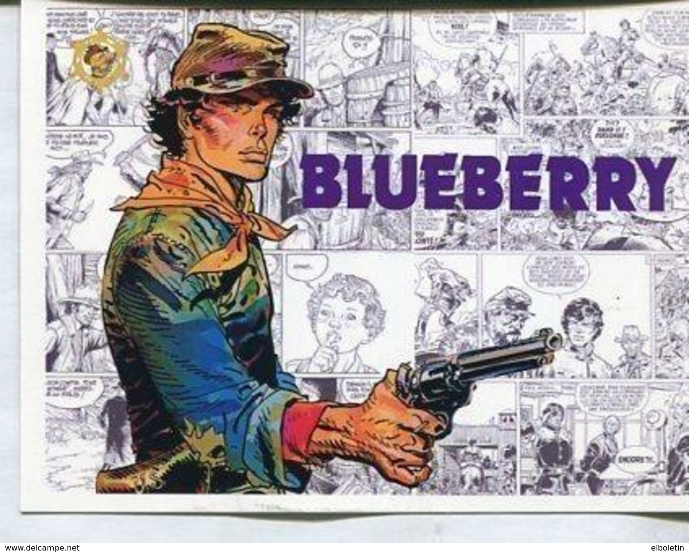 Postal / Postcard: El Boletin Serie 2: Blueberry (clasicos Del Western) Numero 06 De 12:  Blueberry - Sonstige & Ohne Zuordnung