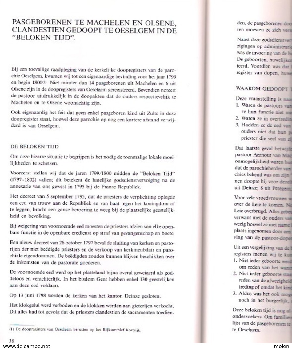 Jaarboek 1990 BIJDRAGEN TOT DE GESCHIEDENIS EN DE FOLKLORE VAN ZULTE ©1990 111blz MACHELEN OLSENE Heemkunde Erfgoed Z751 - Zulte