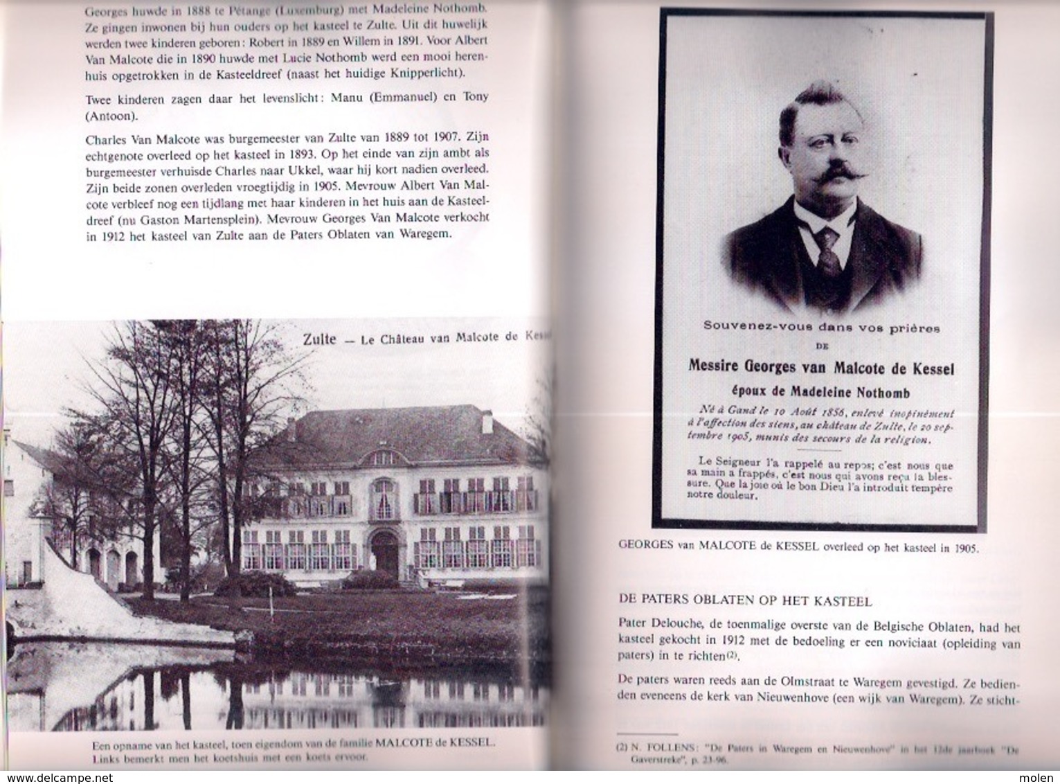 Jaarboek 1990 BIJDRAGEN TOT DE GESCHIEDENIS EN DE FOLKLORE VAN ZULTE ©1990 111blz MACHELEN OLSENE heemkunde erfgoed Z751