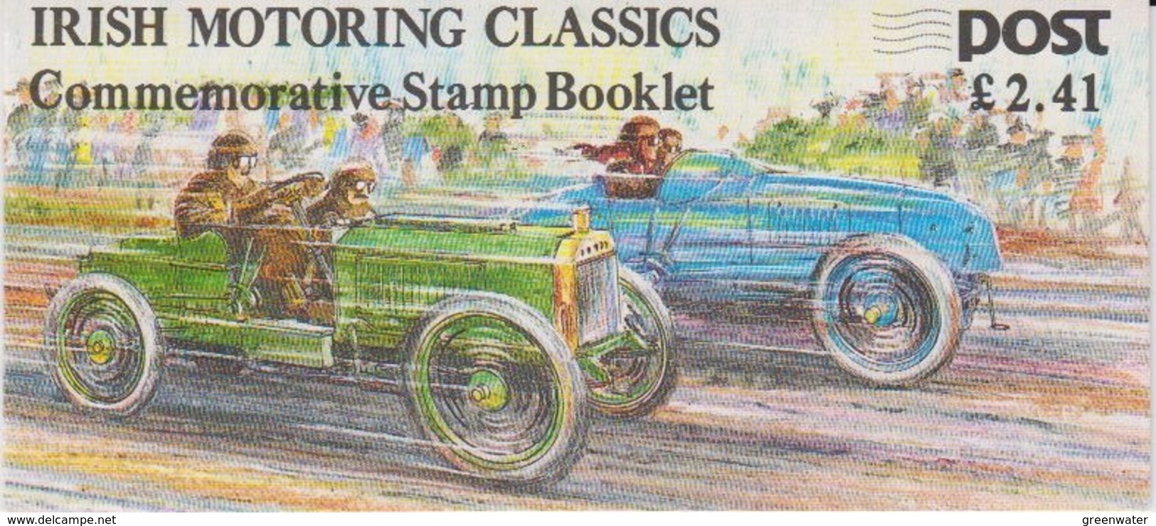 Ireland 1989 Irish Motoring Classics Booklet ** Mnh (44579) - Blokken & Velletjes