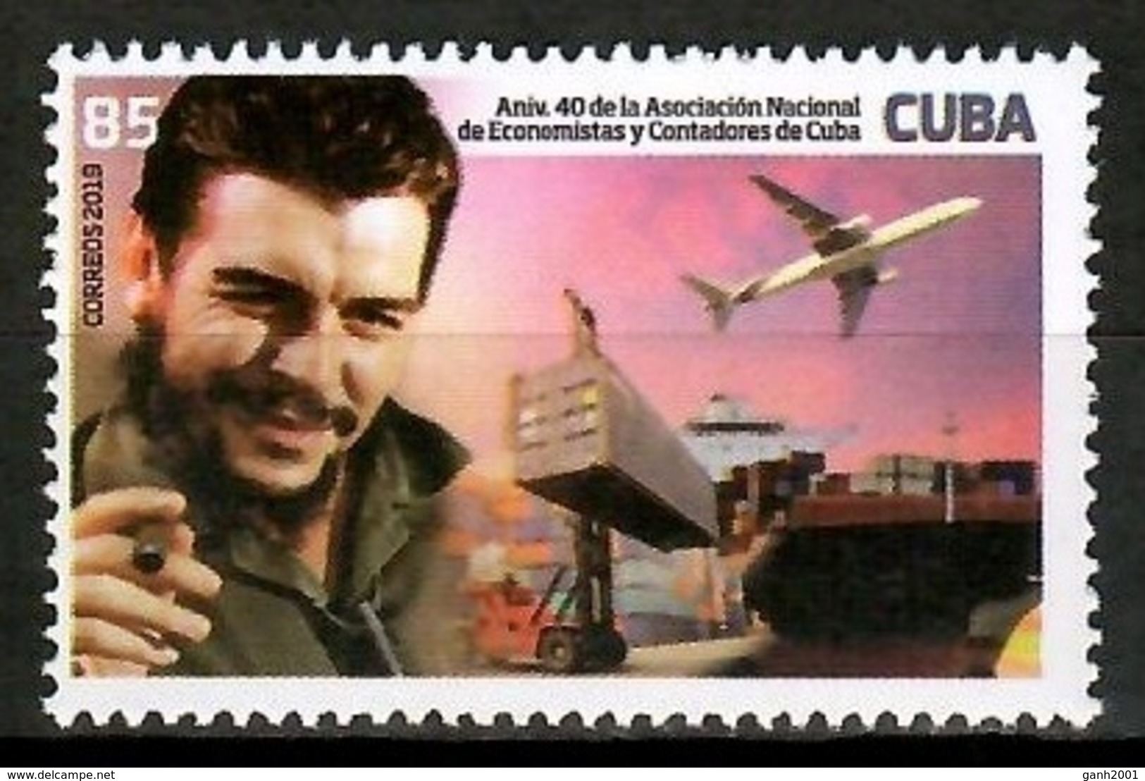 Cuba 2019 / Che Guevara Aviation Ships MNH Barco Aviación Schiffe / Cu14522  C4-5 - Otros & Sin Clasificación