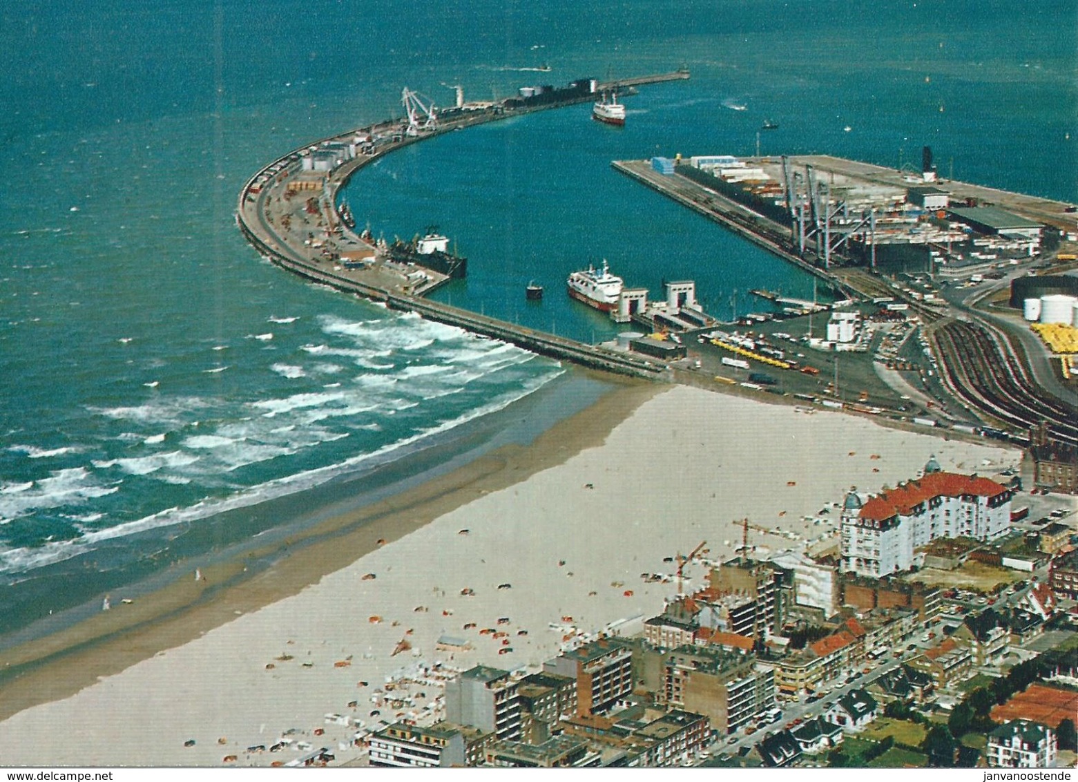 B443    Zeebrugge   -   Luchtfoto - Panorama - Zeebrugge