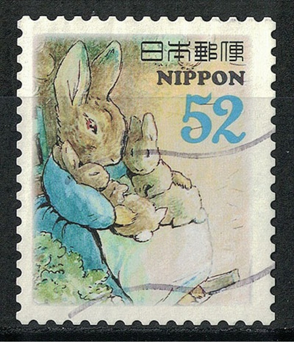 Japan Mi:07122 2015.01.09 Greetings, Peter Rabbit (used) - Usados