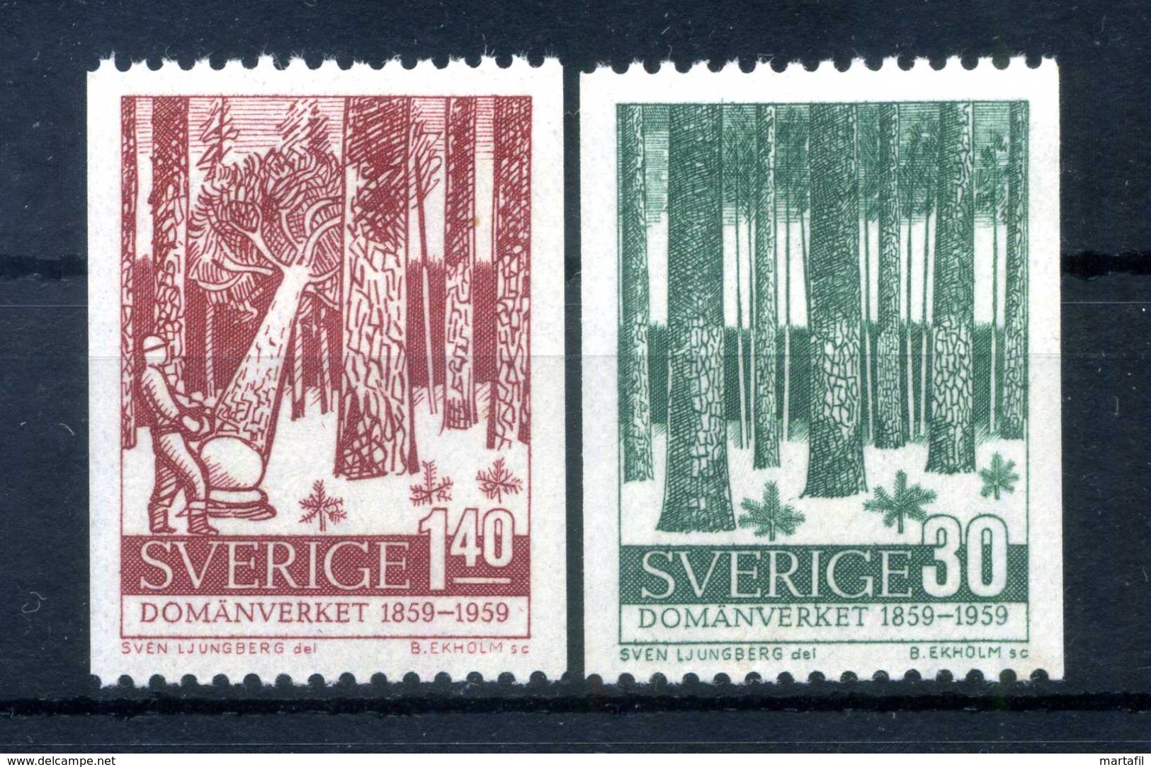 1959 SVEZIA SET * - Nuovi