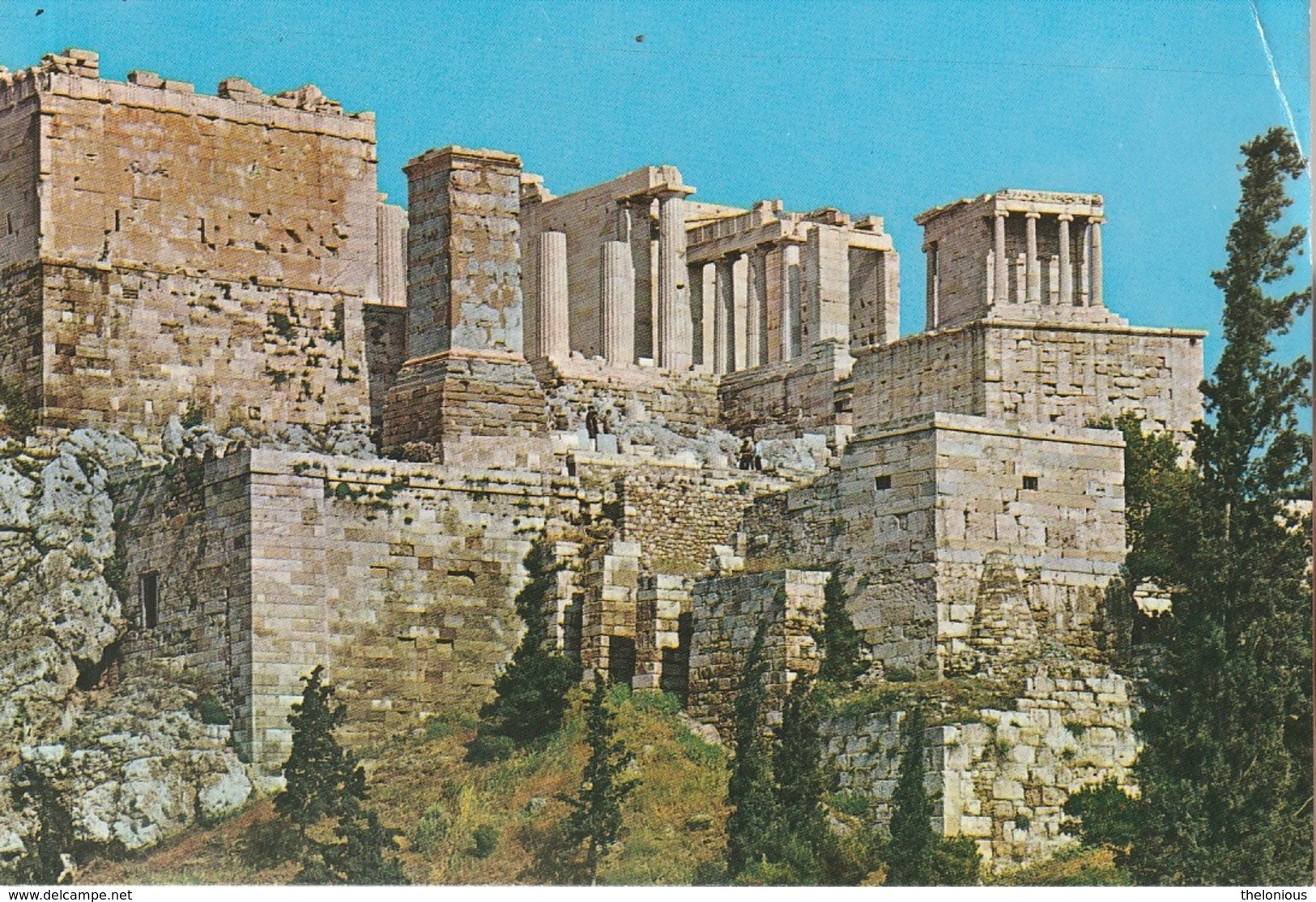 * Cartolina - Grecia - Atene - The Propylaea Of The Acropoli - Non Viaggiata - Greece