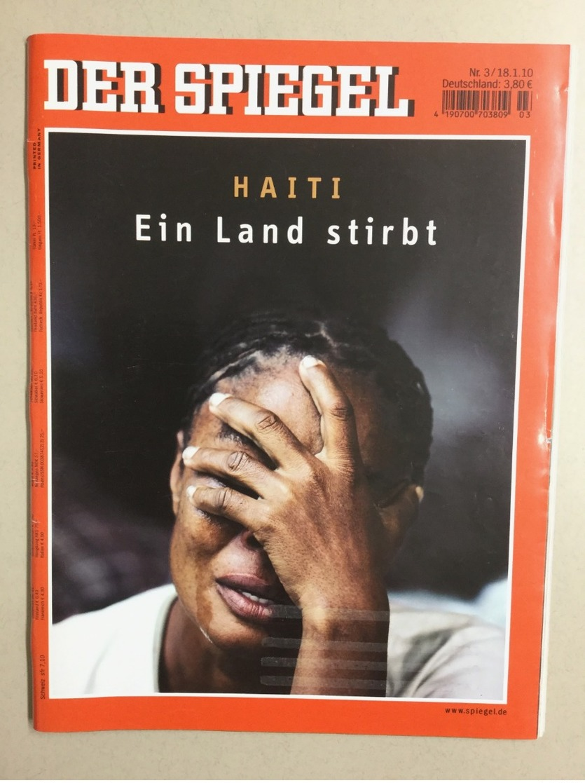 Der Spiegel Nr. 3/2010 Vom 18.01.2010 Haiti - Ein Land Stirbt - Other & Unclassified