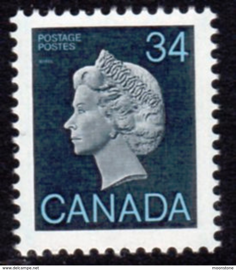 Canada 1985-2000 Definitives 34c QEII Head Definitive, MNH, SG 1161 - Ongebruikt