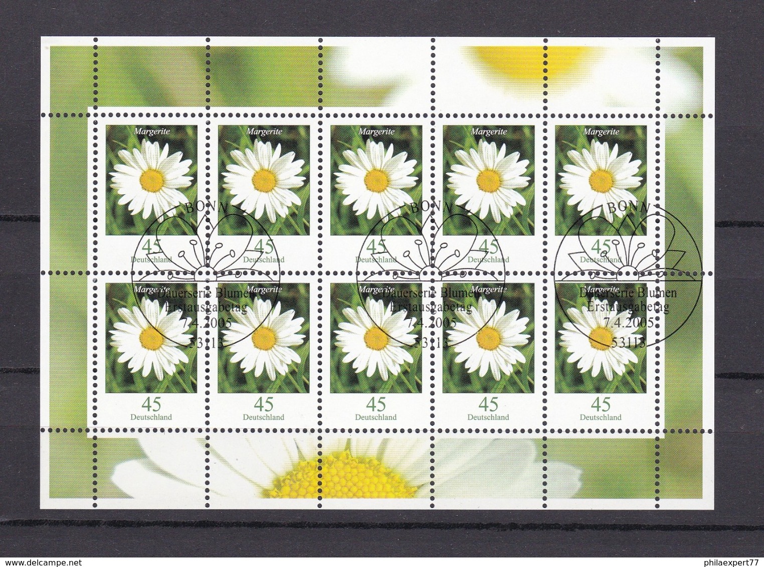 BRD - 2005 - Michel Nr. 2451 - Kleinbogen - Gest. - Used Stamps