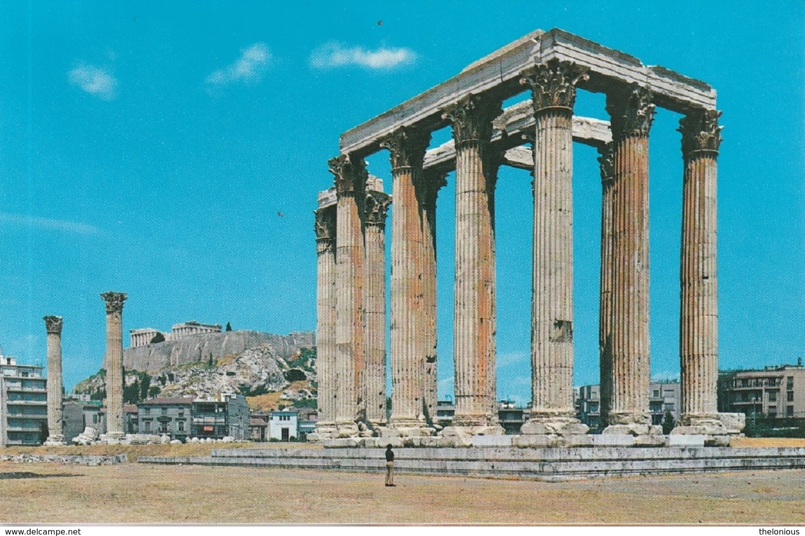 * Grecia - Atene - The Temple Of Olympian Zeus - Non Viaggiata - Grecia