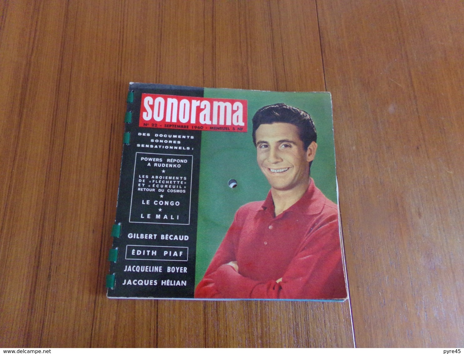 " Sonorama " N° 22, Septembre 1960 L'actualité Sonore - Autres & Non Classés