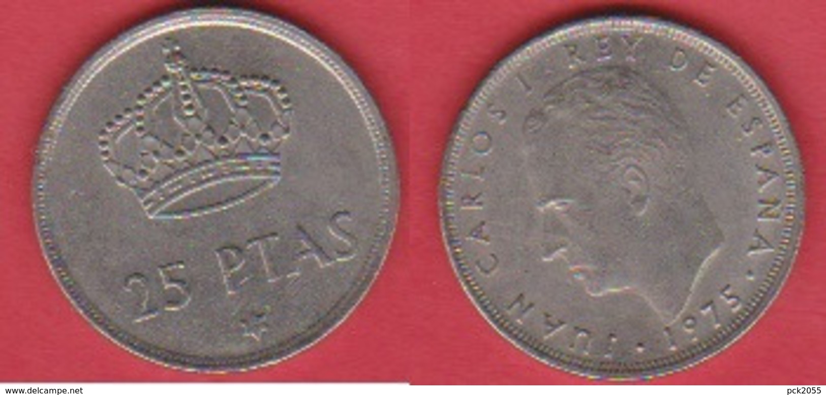 Spanien 25 Pesetas K-N 1975 Schön Nr.41,KM Nr.808 - 25 Pesetas