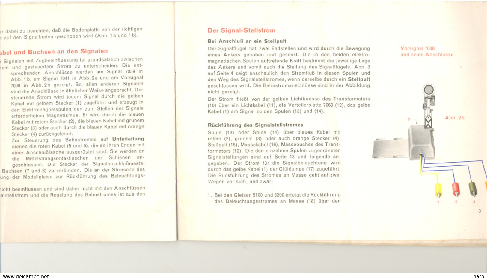 Catalogue " MÄRKLIN Signalbuch " Jeu, Jouet, Train Miniature, Signaux, Chemins De Fer H0,.. +/- 1965 En Allemand.(b259) - Catalogi