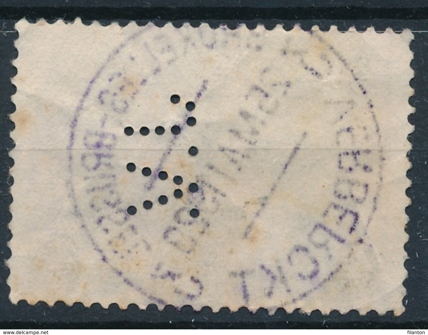 TR 171 - "BRUXELLES - BRUSSEL 3 - VERBERCKT" - PERFIN - Paarse Stempel - (ref. 28.688) - Sonstige & Ohne Zuordnung