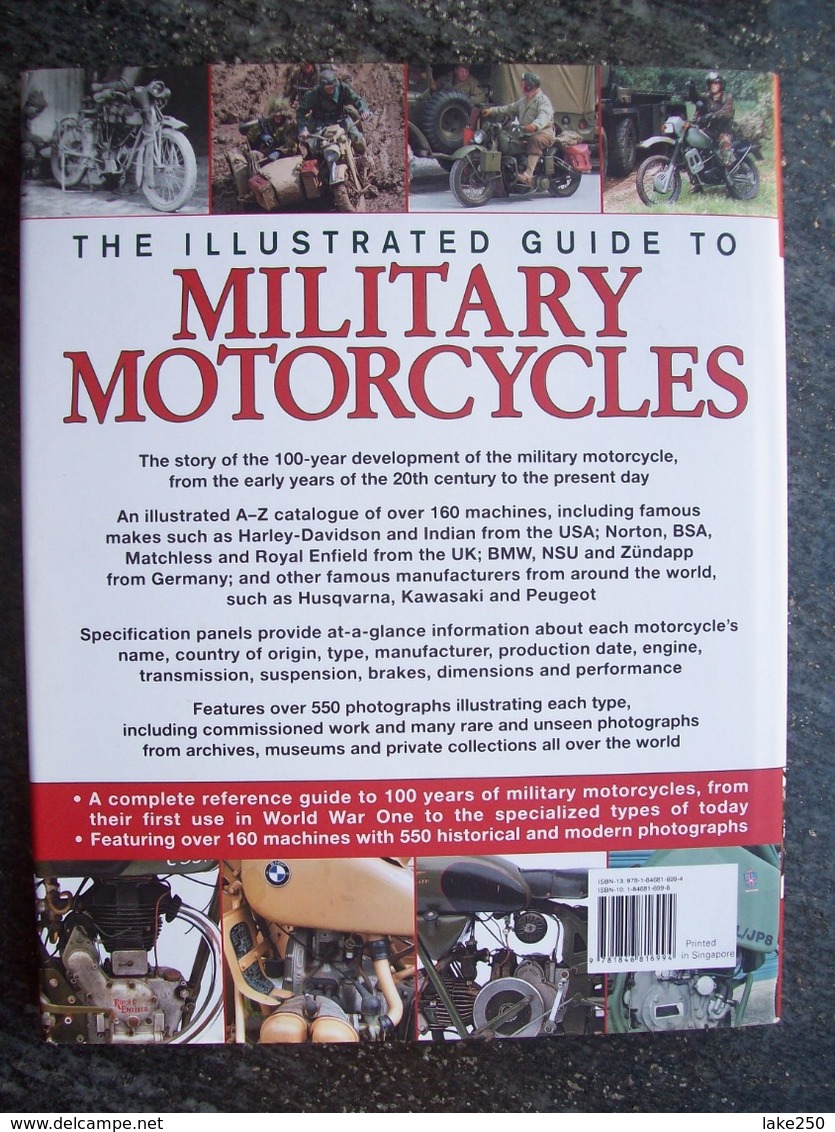 THE ILLUSTRATED GUIDE TO MILITARY MOTORCYCLES - Transportes