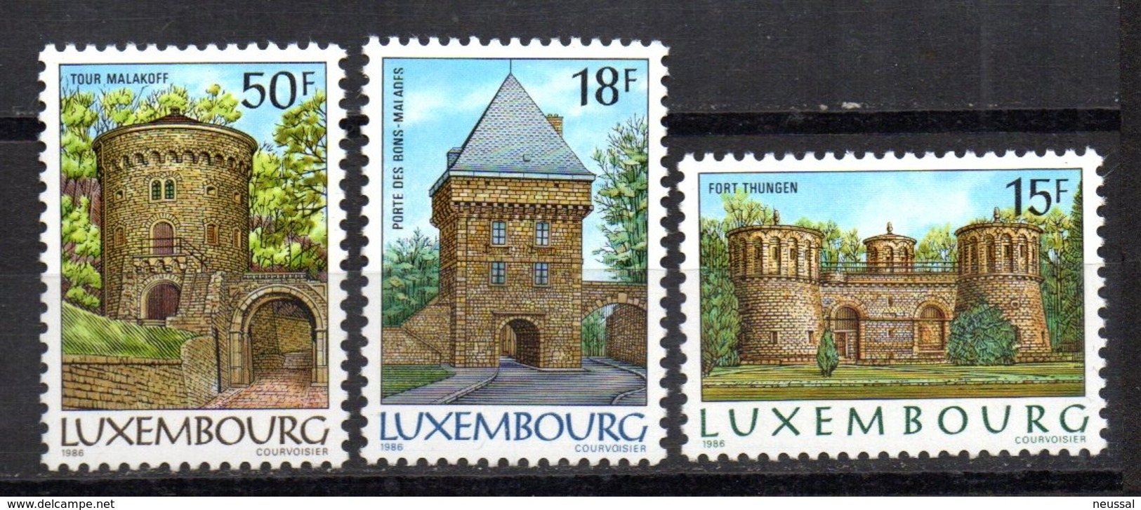 Serie Nº 1103/5  Luxemburgo - Nuevos