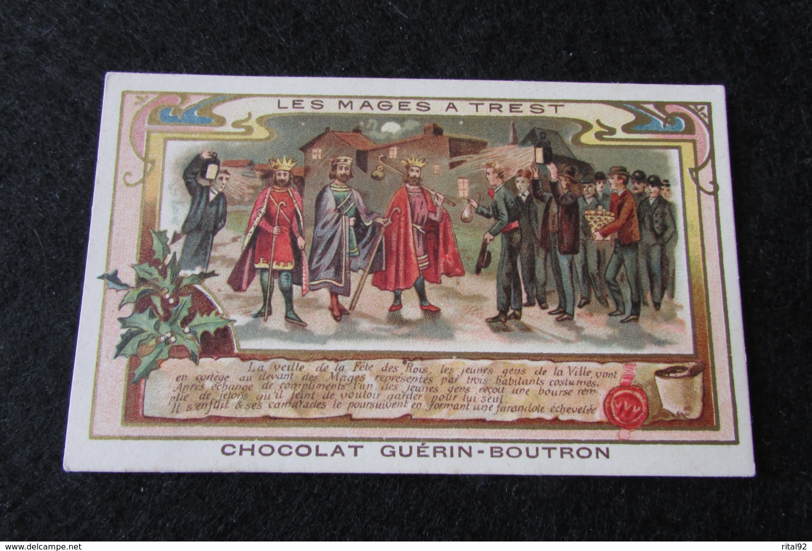 Chocolat GUERIN BOUTRON : Chromo Série "Traditions Et Coutumes" - Guérin-Boutron