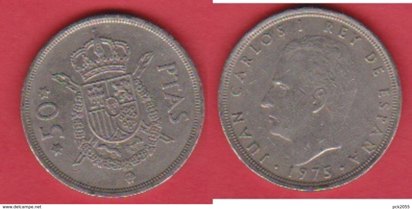 Spanien 50 Pesetas K-N 1975  Schön Nr.42,KM Nr.809 - 50 Pesetas