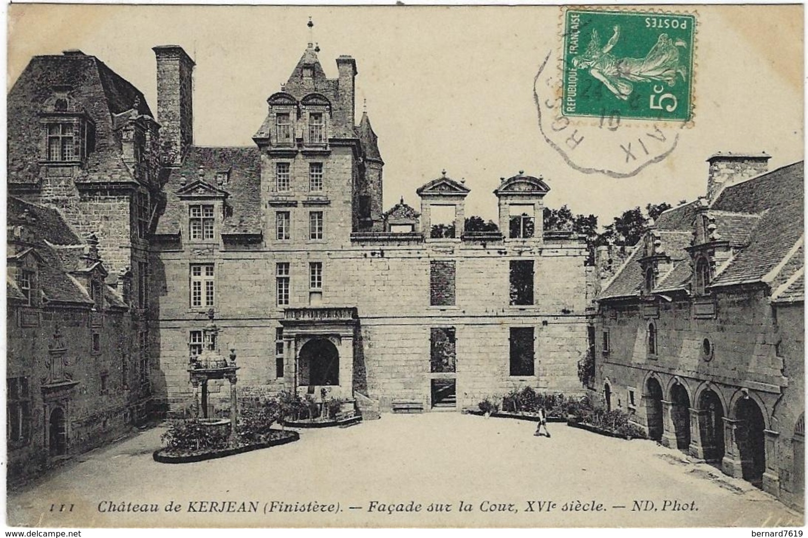 29 Chateau De  Kerjean  Facade Sur La Cour - Altri & Non Classificati