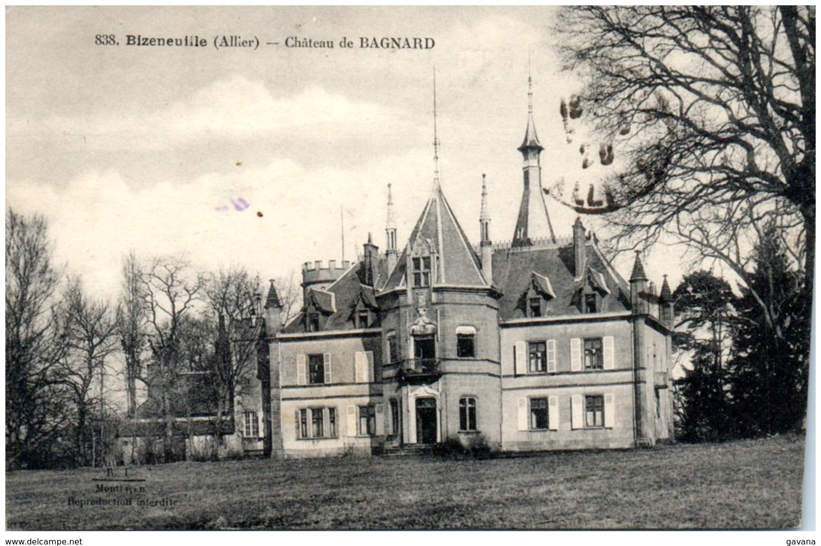 03 BIZENEUILLE - Chateau De Bagnard - Andere & Zonder Classificatie