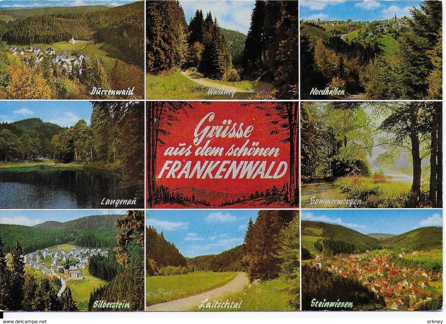 Duitsland 352/5 Frankenwald - Kronach