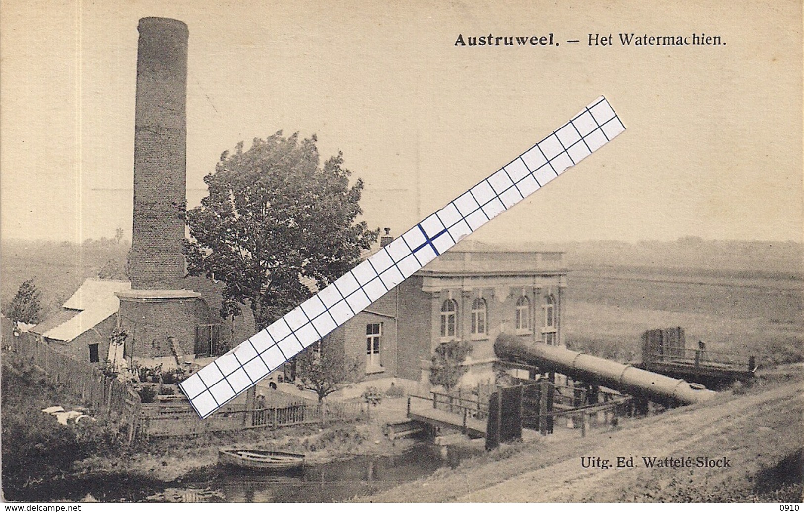 AUSTRUWEEL-OOSTERWEEL-ANTWERPEN " HET WATERMACHIEN-POLDERGEMAAL"ED.WATTELE-SLOCK - Antwerpen