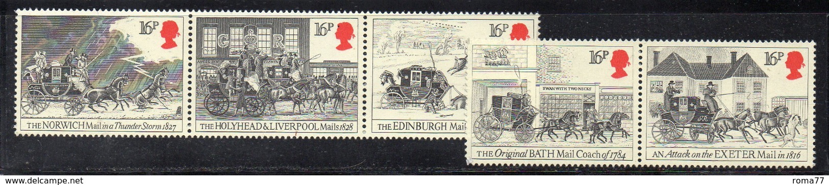 APR2569 - GRAN BRETAGNA 1984 , Unificato Serie 1135/1139   *** MNH (2380A) Vedi Scan - Nuovi