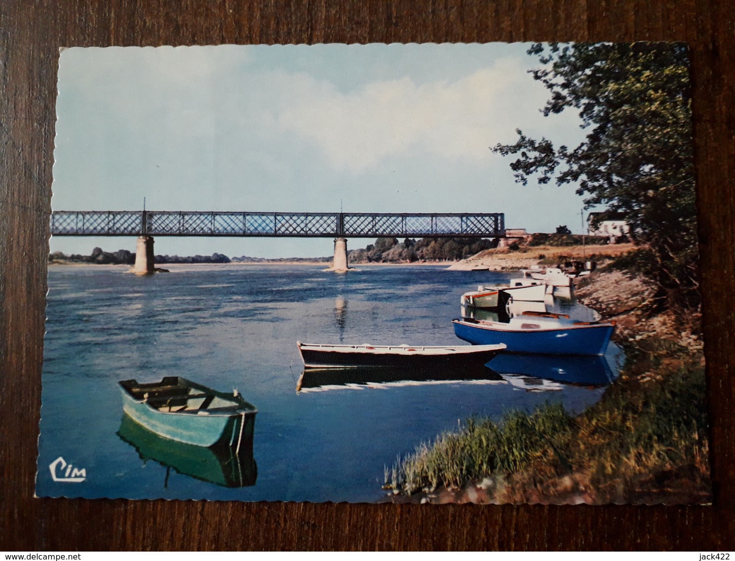 L22/584  MAUVES SUR LOIRE - LE PONT SUR LA LOIRE EN AVAL - Mauves-sur-Loire