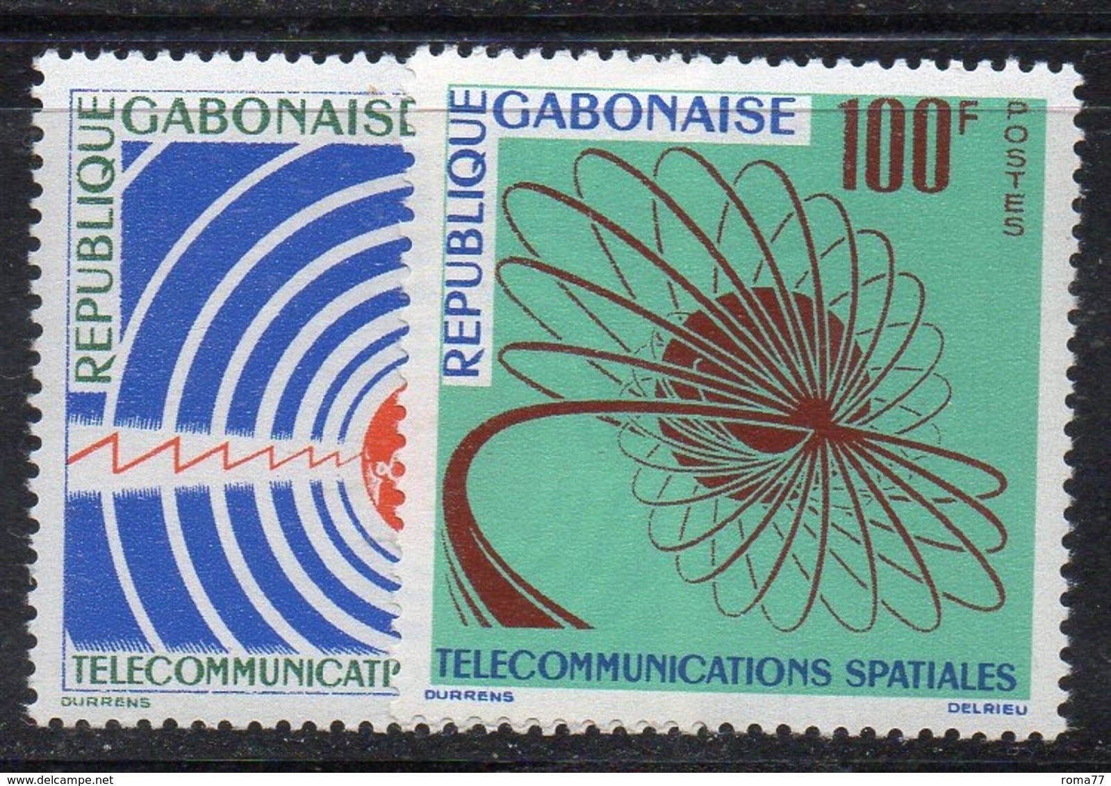 APR2578 - GABON 1963 ,   ***    MNH Spazio / Geofisico. - Gabon (1960-...)