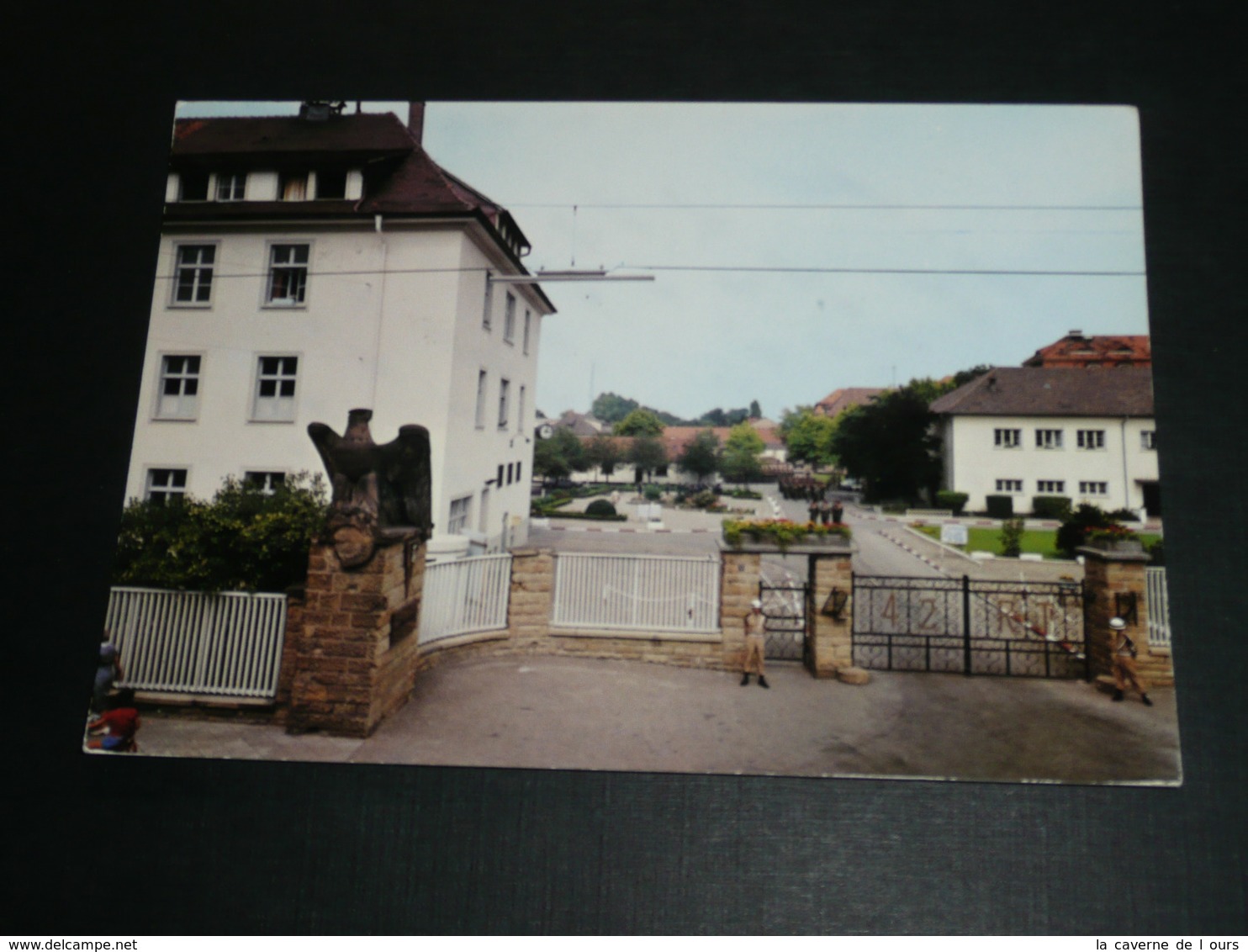 CPM, Carte Postale, Allemagne, Rastatt, Quartier Canrobert, Militaria, Animée - Rastatt