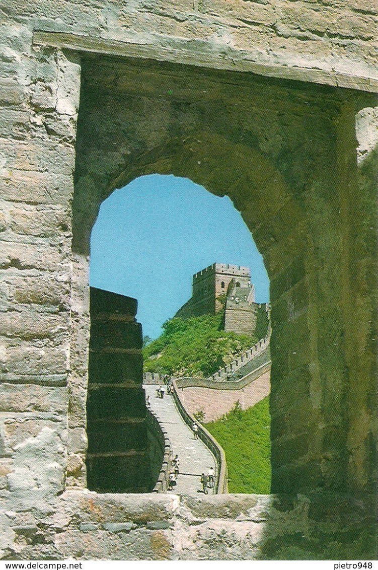 Cina (China) La Grande Muraglia, Scorcio Panoramico, The Great Wall - Cina